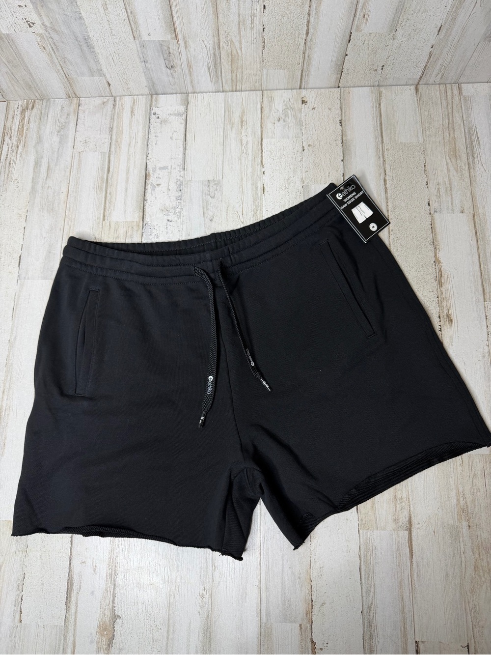 ethika Women's Black Athletic Drawstring Shorts
